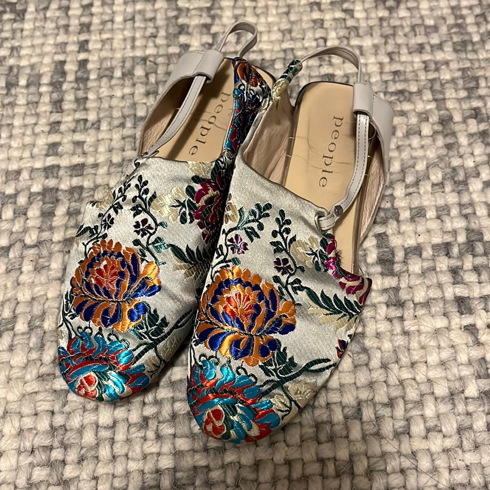 Satin Slip-on Mules 🤍